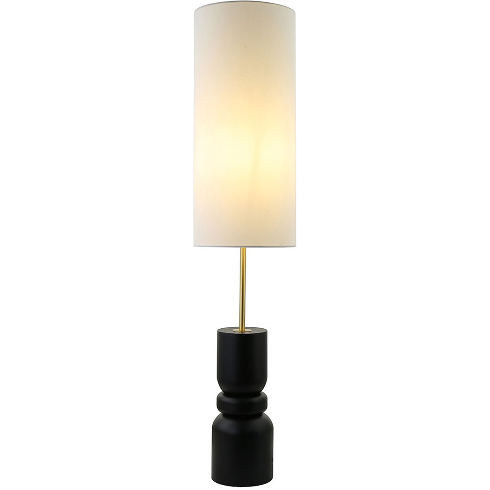 Ramona Floor Lamp - Black and Gold Image 3