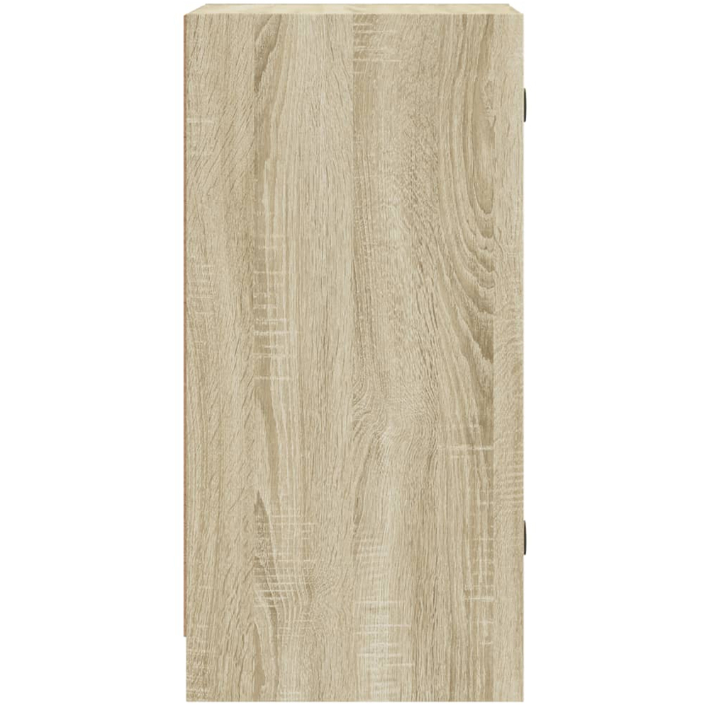 vidaXL Single Door Sonoma Oak Side Cabinet Image 6