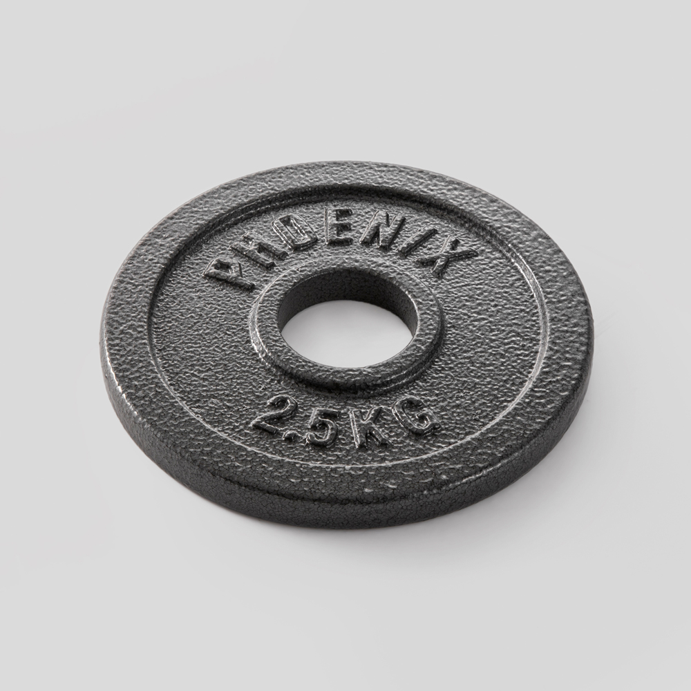 Phoenix Cast Iron Weight Plate 2.5kg 2 inch Hole Image 3