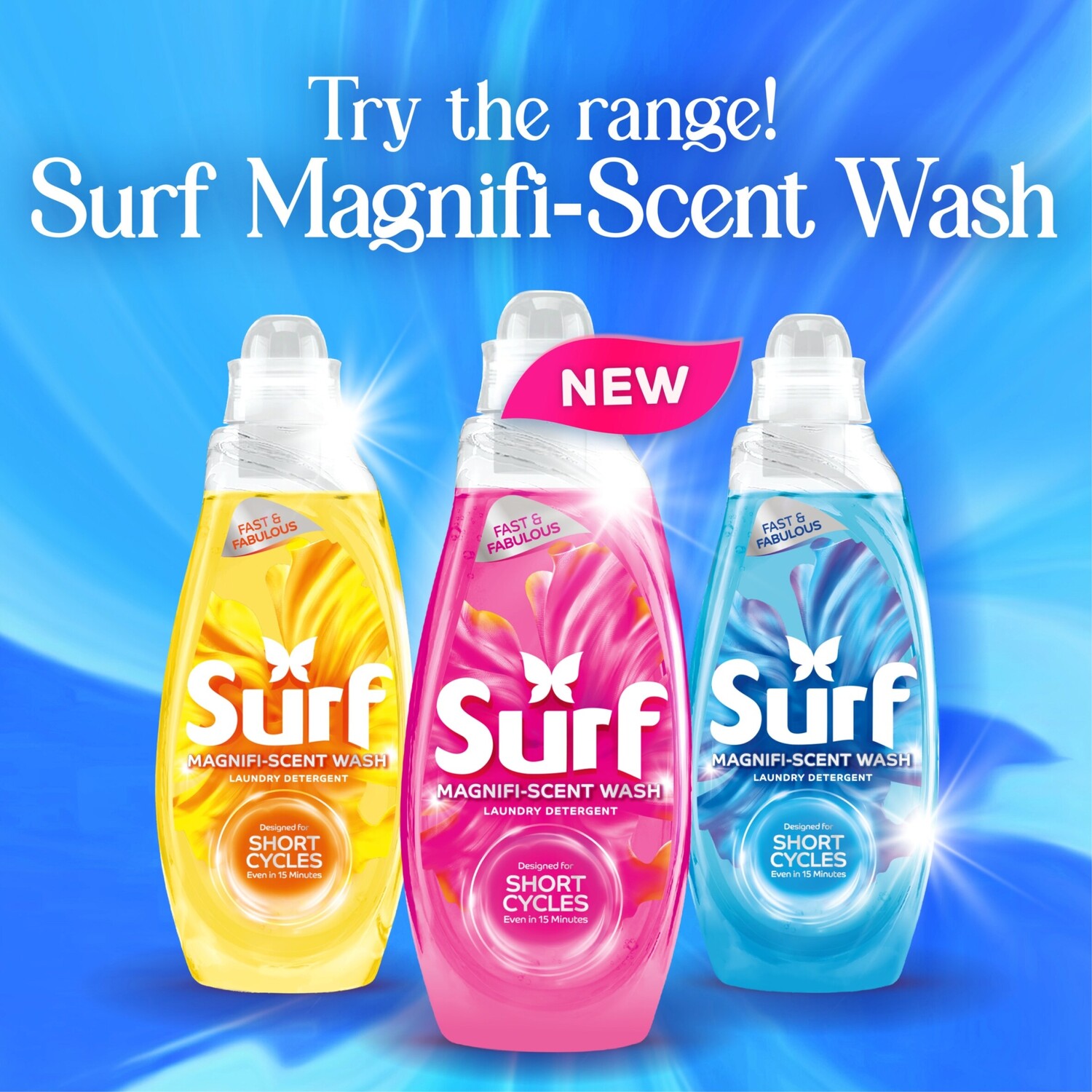 Surf Magnifi-Scent Wash Laundry Detergent Aqua Bliss Image 3
