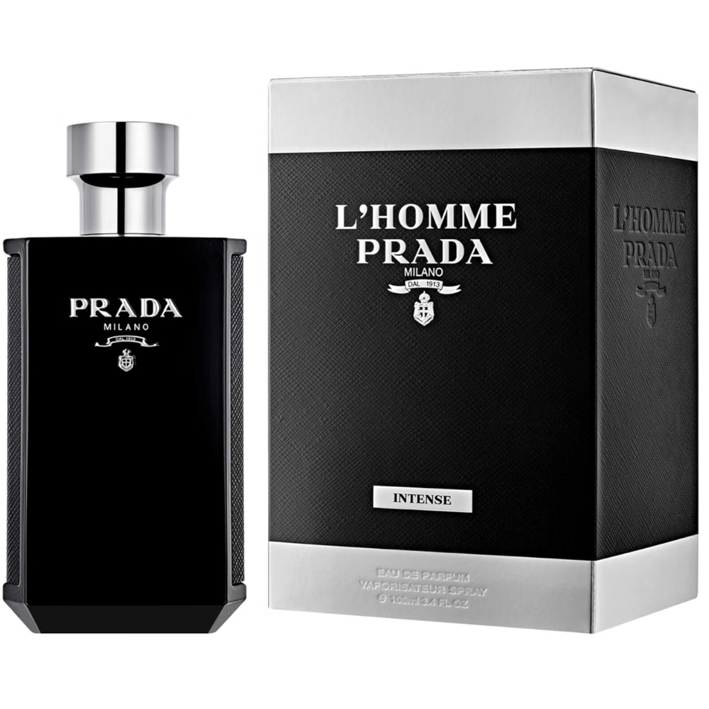 Prada L'Homme Milano Men Intense Eau De Parfum Spray 100ml Image 2