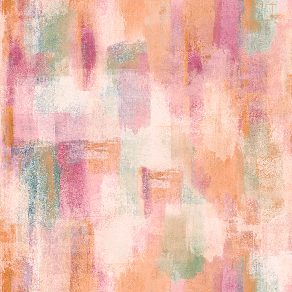 Arthouse Painterly Pattern Multicolour Wallpaper Image 1