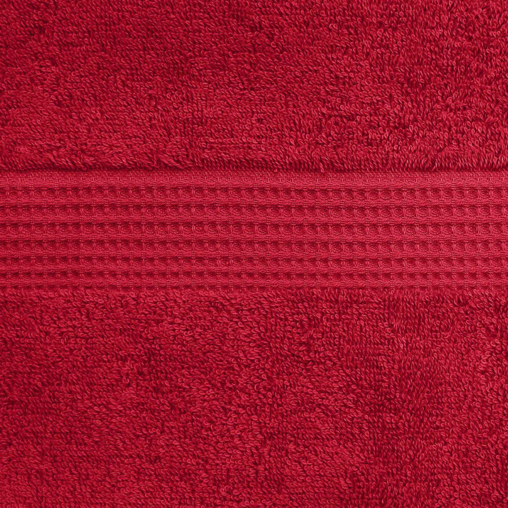 Mayfair Egyptian Cotton Red Hand Towel Set of 2 Image 4