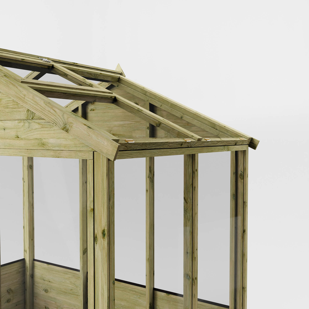 Mercia Wooden 4 x 6ft Traditional Greenhouse Image 7