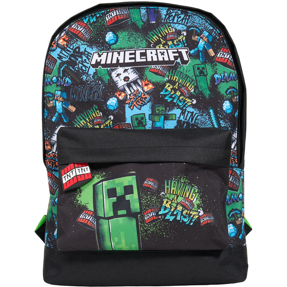Minecraft Royce Roxy Backpack Black Image 2