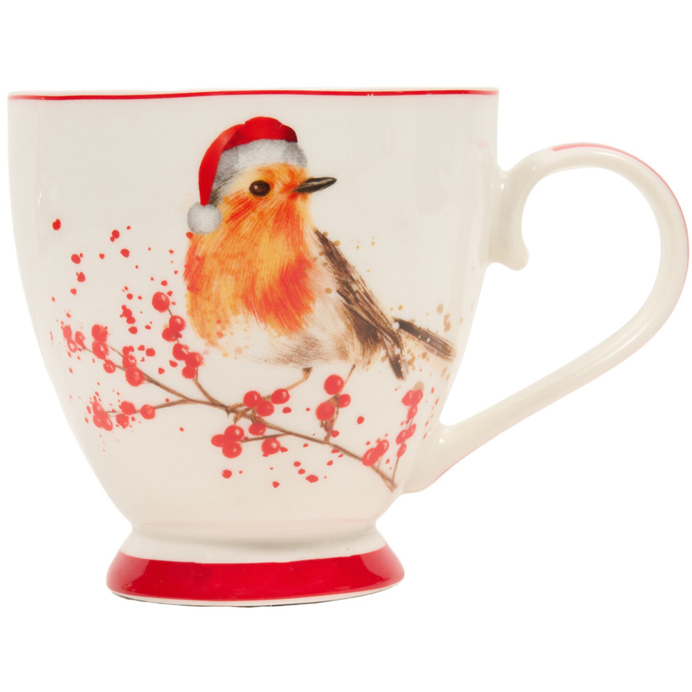 Robin Footed Bone China Mug Image 5