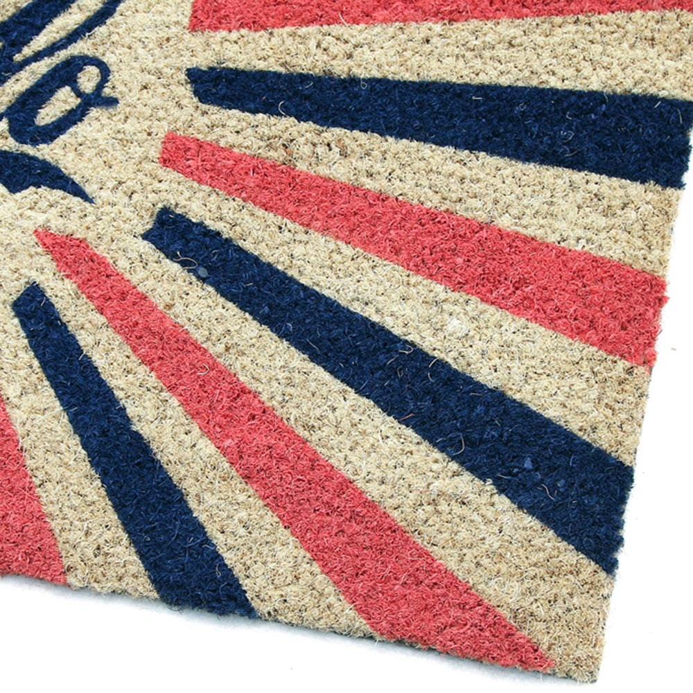 Coco & Coir Hello Dazzle Coir Door Mat 45 x 75cm Image 5