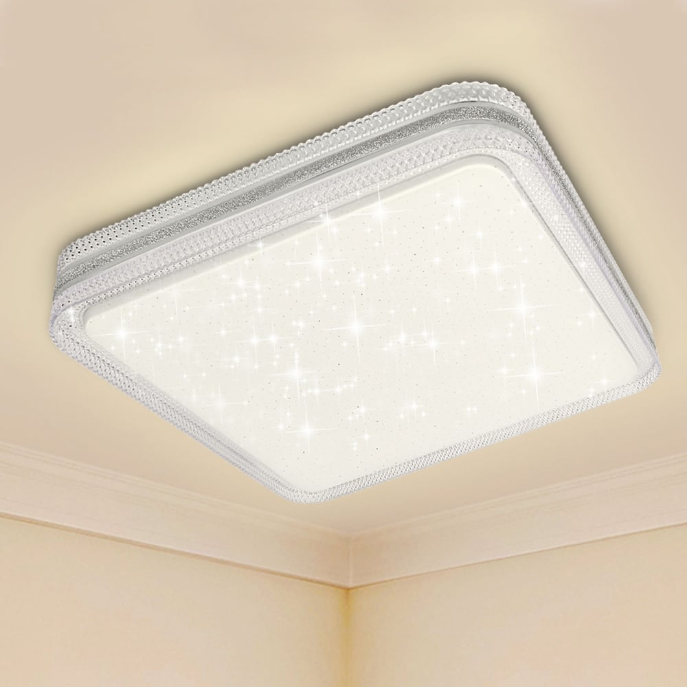 ExtraStar Crystal Effect Border White Ceiling Downlight Image 2