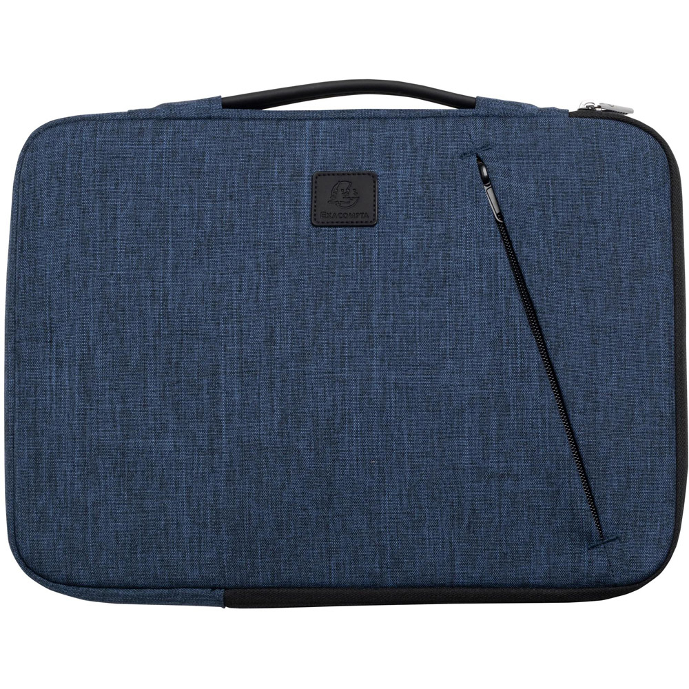 Exacompta Blue 13-14 inch Padded Laptop Sleeve Image 2