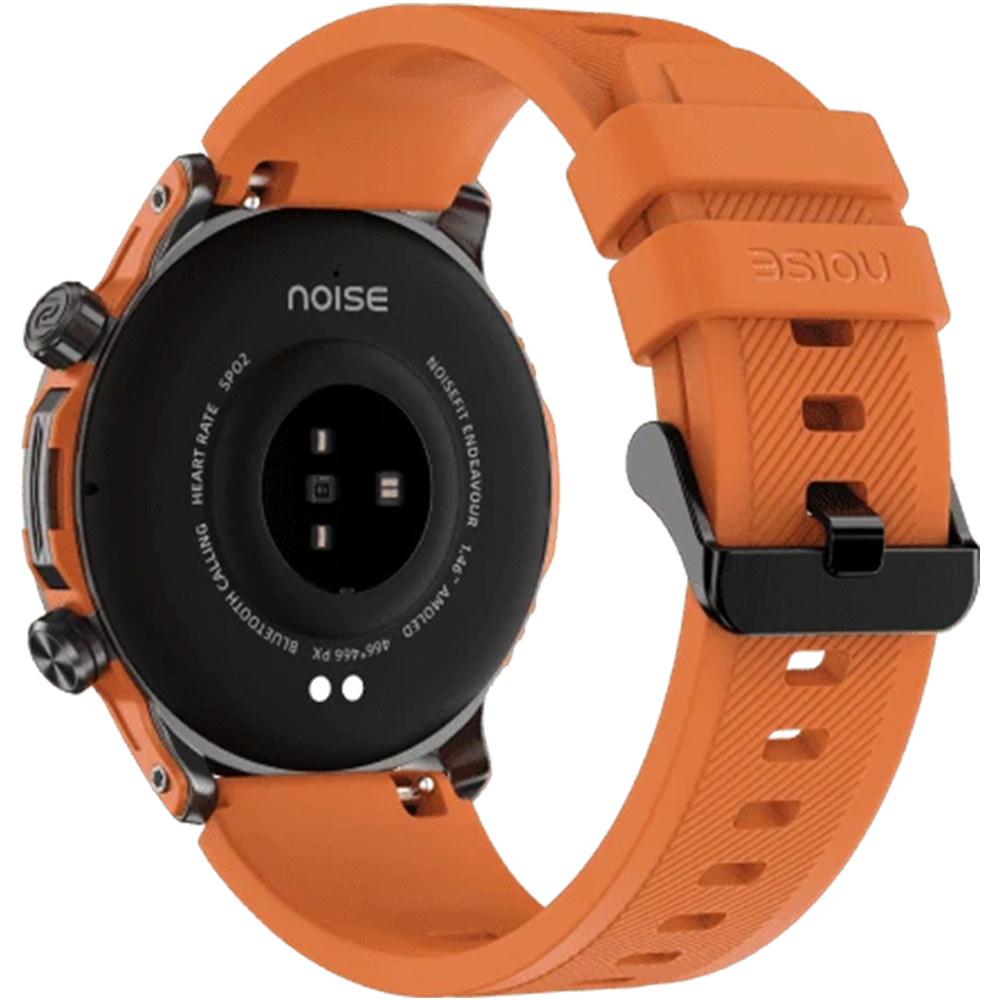 Noise NoiseFit Endeavour Fiery Orange Smartwatch Image 3