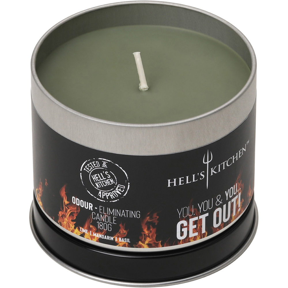 Hell's Kitchen Lime Mandarin and Basil Scented Candle Image 4