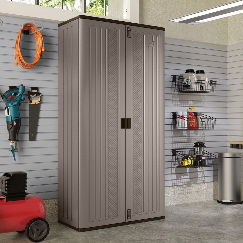Suncast Haven Mega Tall Storage Cabinet Image 2