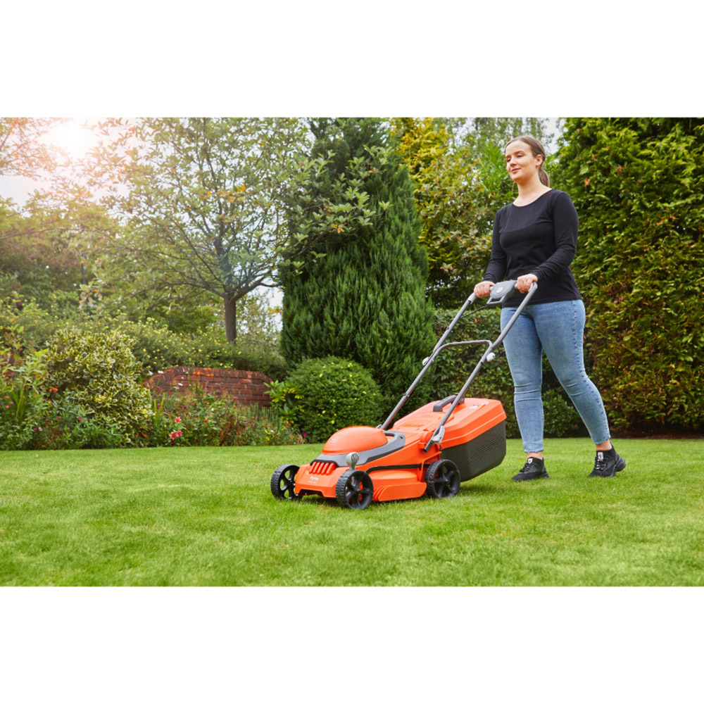 Flymo 9705396-01 40V SimpliStore 340Li 30cm Cordless Rotary Lawn Mower Image 4