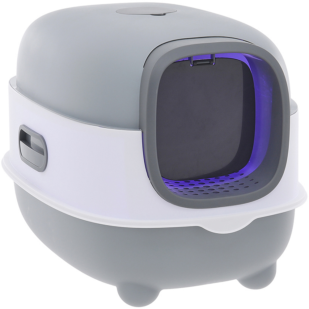 H&O Direct UV Sterilization Cat Litter Box Large Image 1
