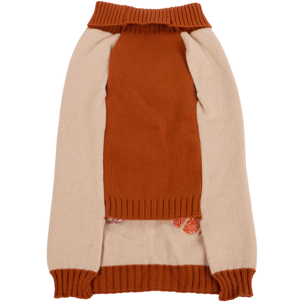 Pumpkin Dog Jumper Neutral M Image 5
