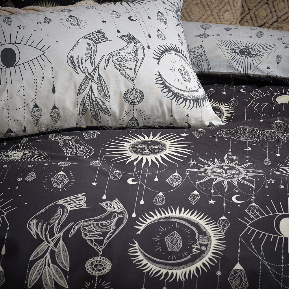 furn. Constellation Celestial Double Multicolour Duvet Set Image 2