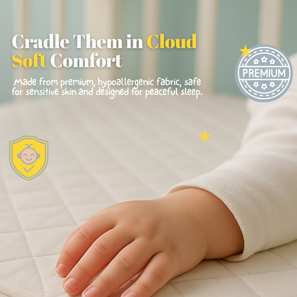 MHG Living Baby Cot Bed Mattress 120 x 60 x 10cm Image 6