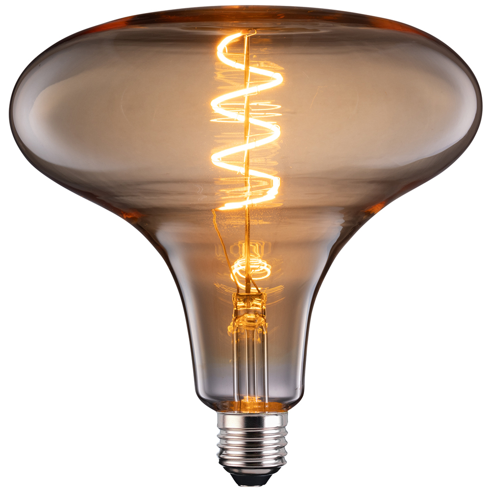 TCP Amber E27 Warm White Glow Twist Short Horn Decorative Bulb Image 1