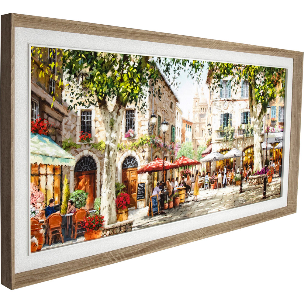 Macneil Sunlight Courtyard Framed Art Image 1