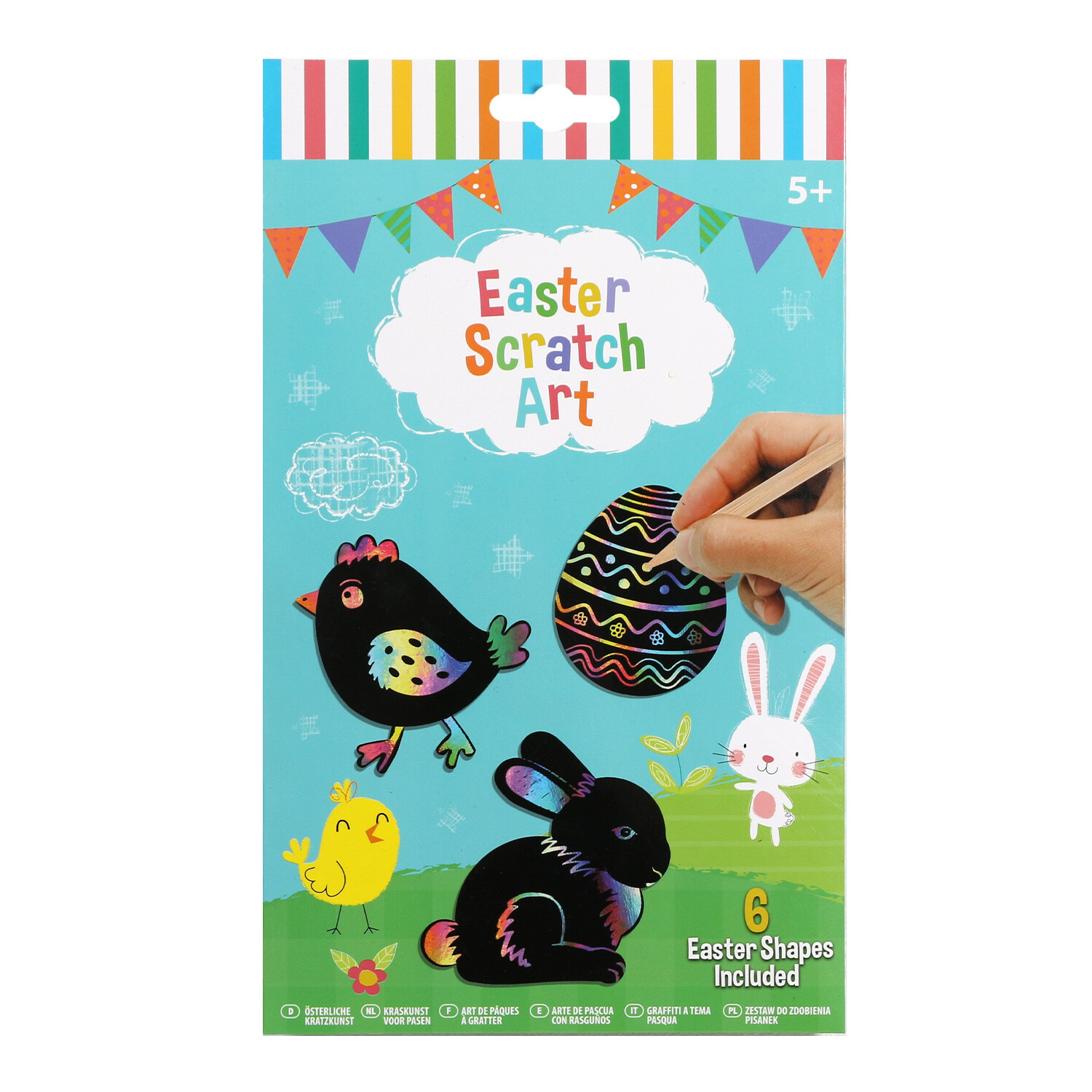 Easter Scratch Art Set Image
