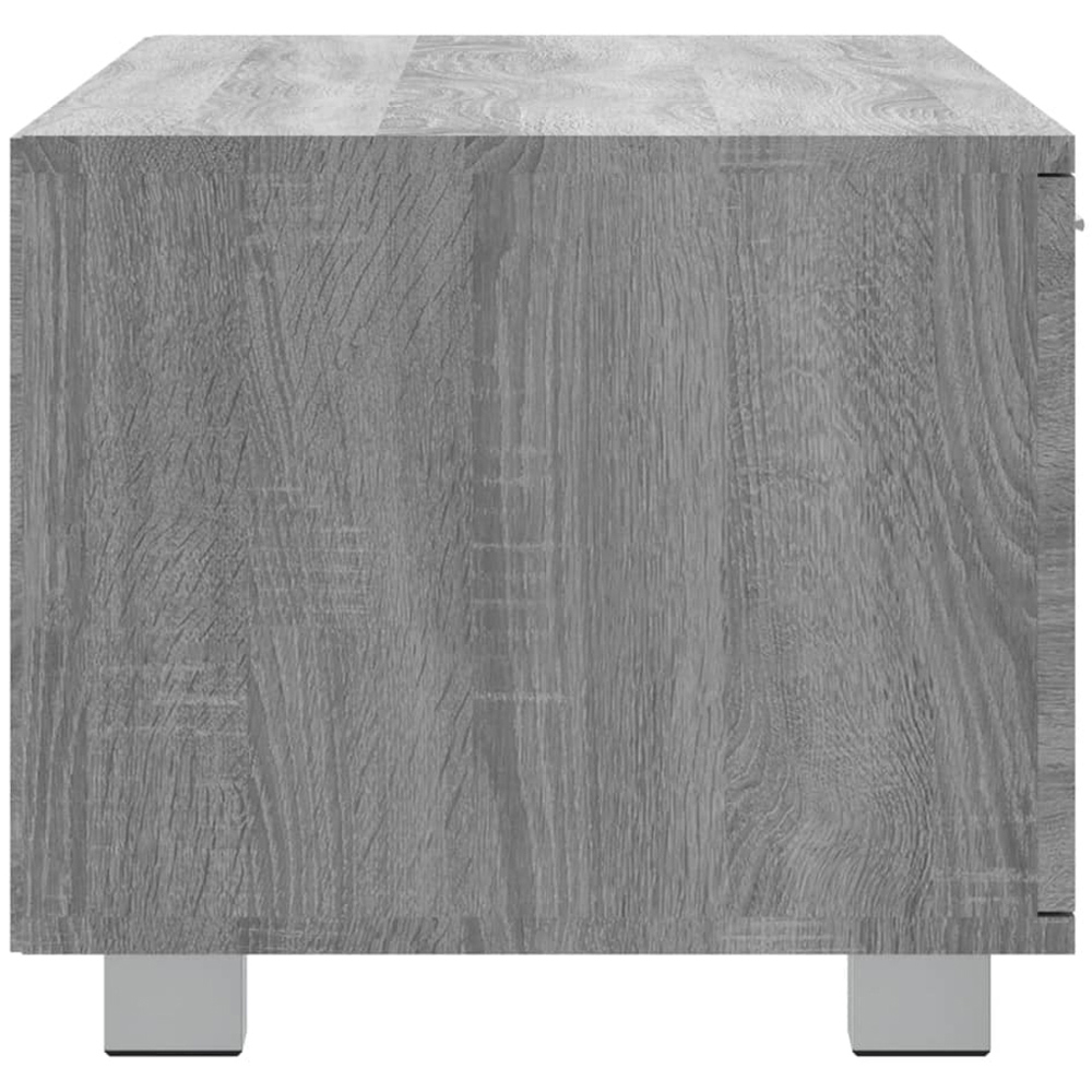 vidaXL 2 Door 2 Shelf Grey Sonoma TV Cabinet Image 6