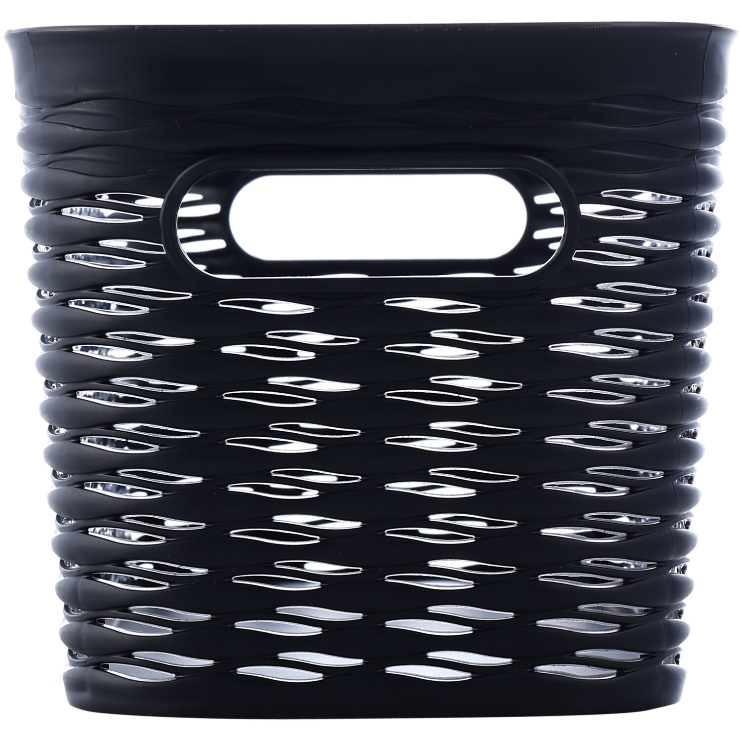5L Black Wave Storage Basket Image 3
