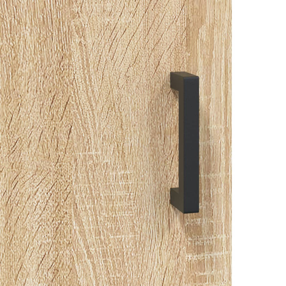 vidaXL 2 Door Sonoma Oak Sideboard Image 8