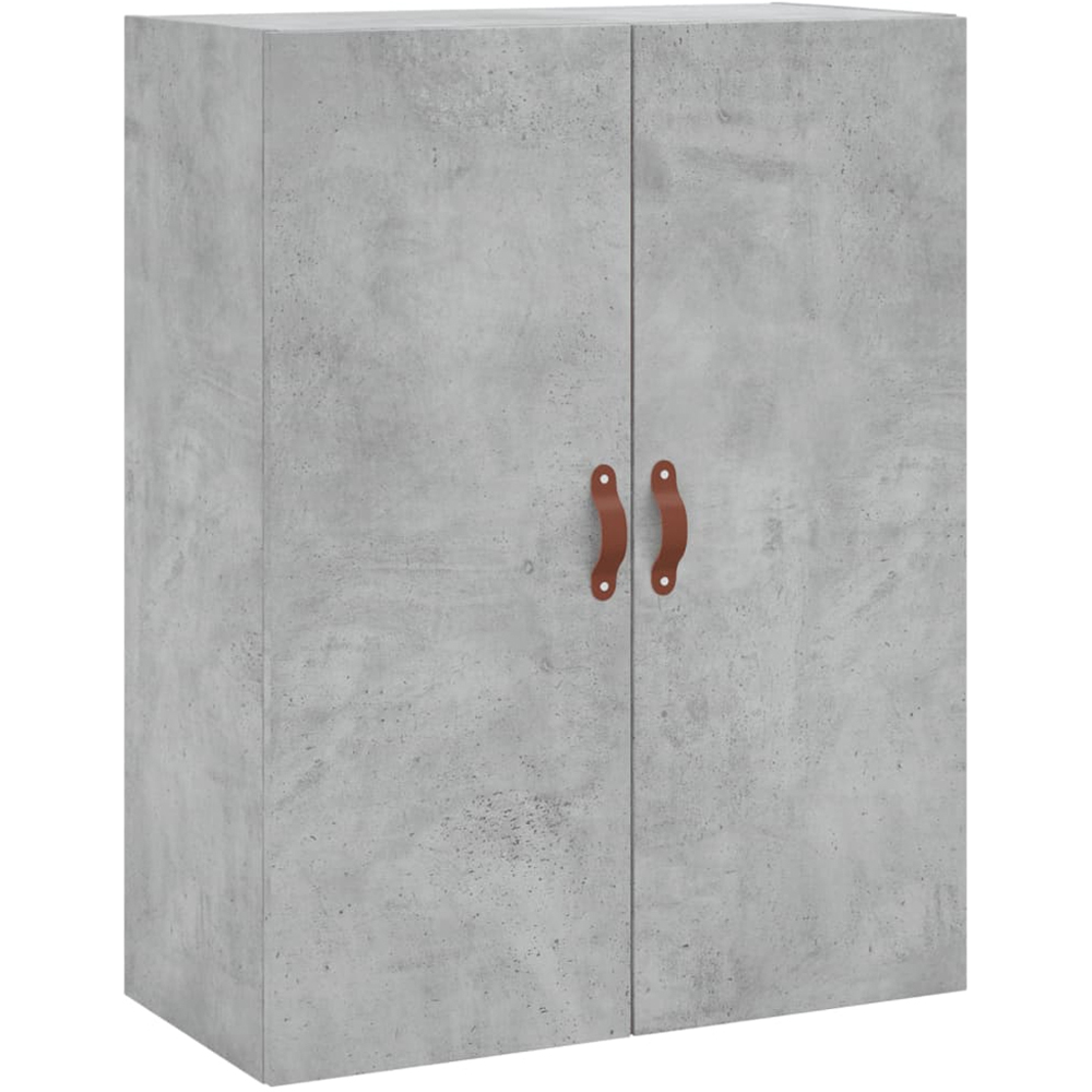 vidaXL 2 Door 3 Shelf Concrete Grey Highboard Image 5