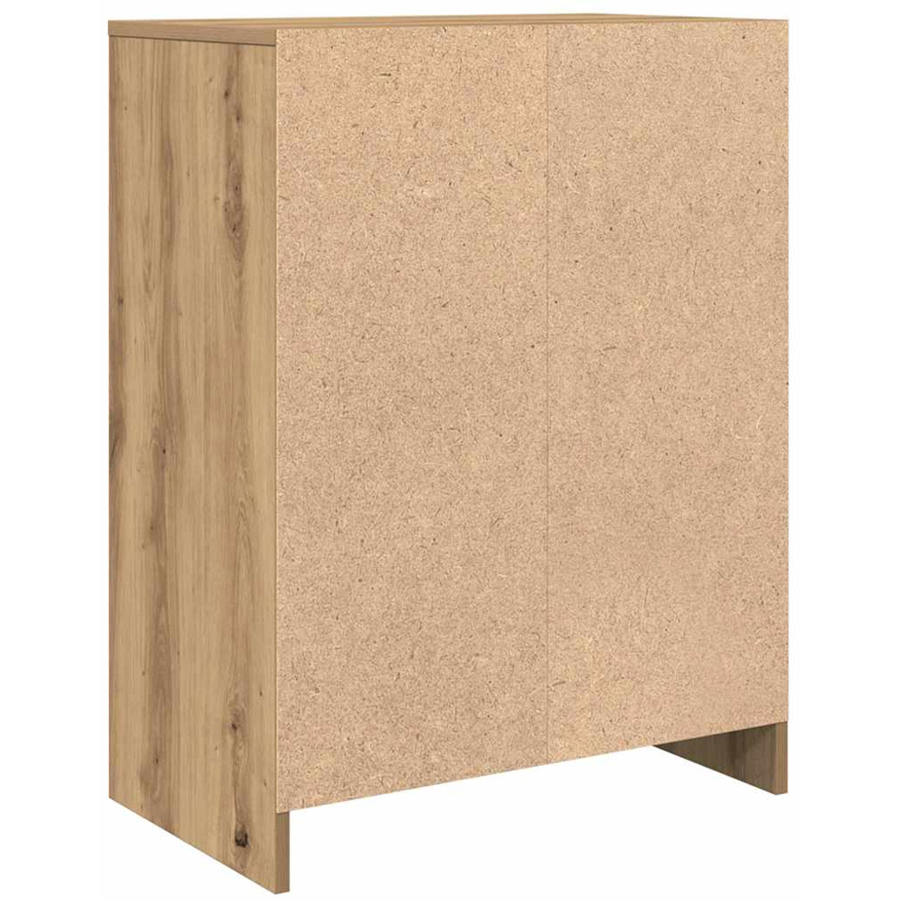 vidaXL 2 Door Artisan Oak Sideboard Image 8