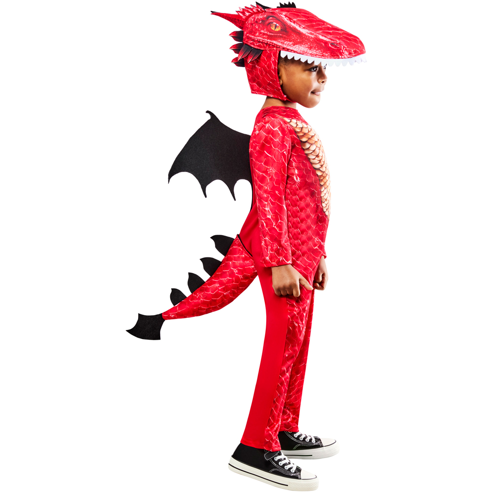 Rubies Red Dragon Toddler Halloween Costume 2 to 3 Years Image 3