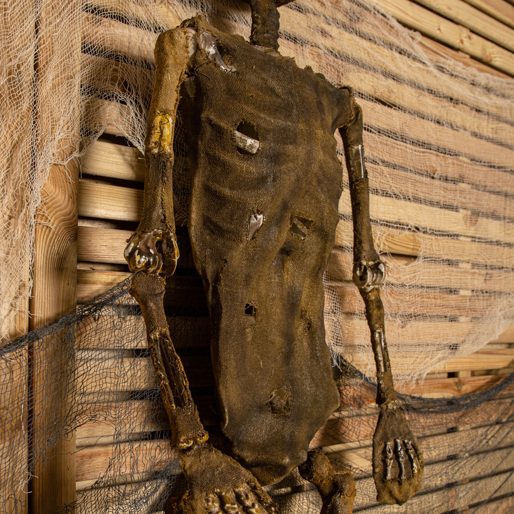 Samuel Alexander Halloween Mummified Skeleton Decoration 5ft Image 4