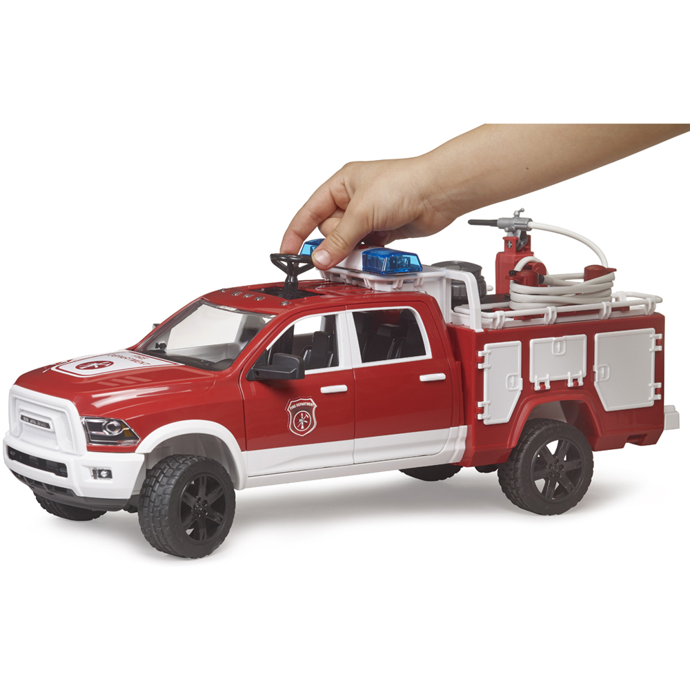 Bruder RAM 2500 Light and Sound Fire Engine Truck Image 5