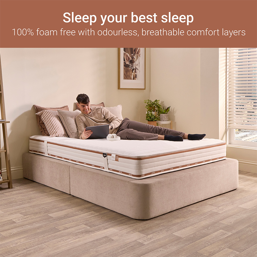 Jay-Be Ryze Double Memory e-Fibre Deep Sprung Mattress Image 6