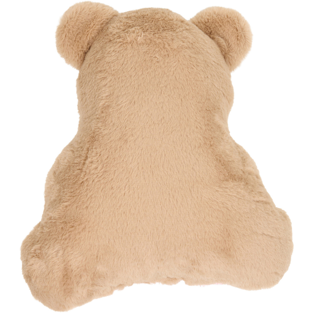 Buddy Bear Christmas Cushion Brown Image 4