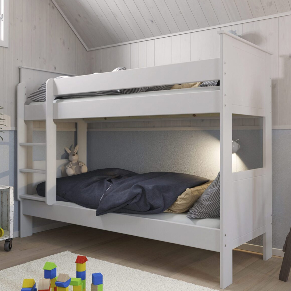 Florence Alba White Bunk Bed Image 1