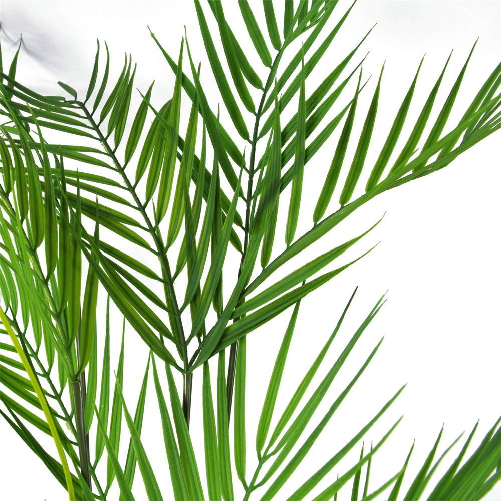 Leaf Large Artificial Palm Tree 118cm Image 4