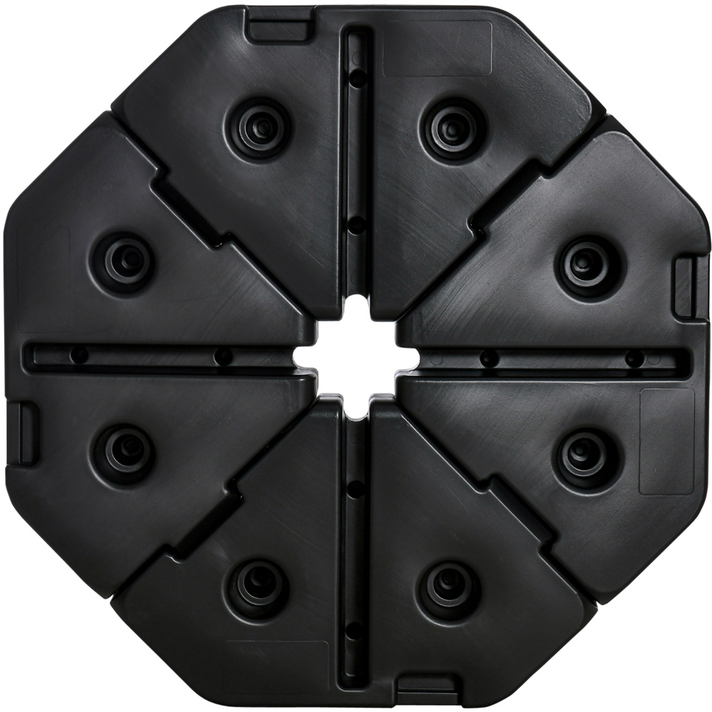 Outsunny Black Detachable Cantilever Parasol Base Image 3