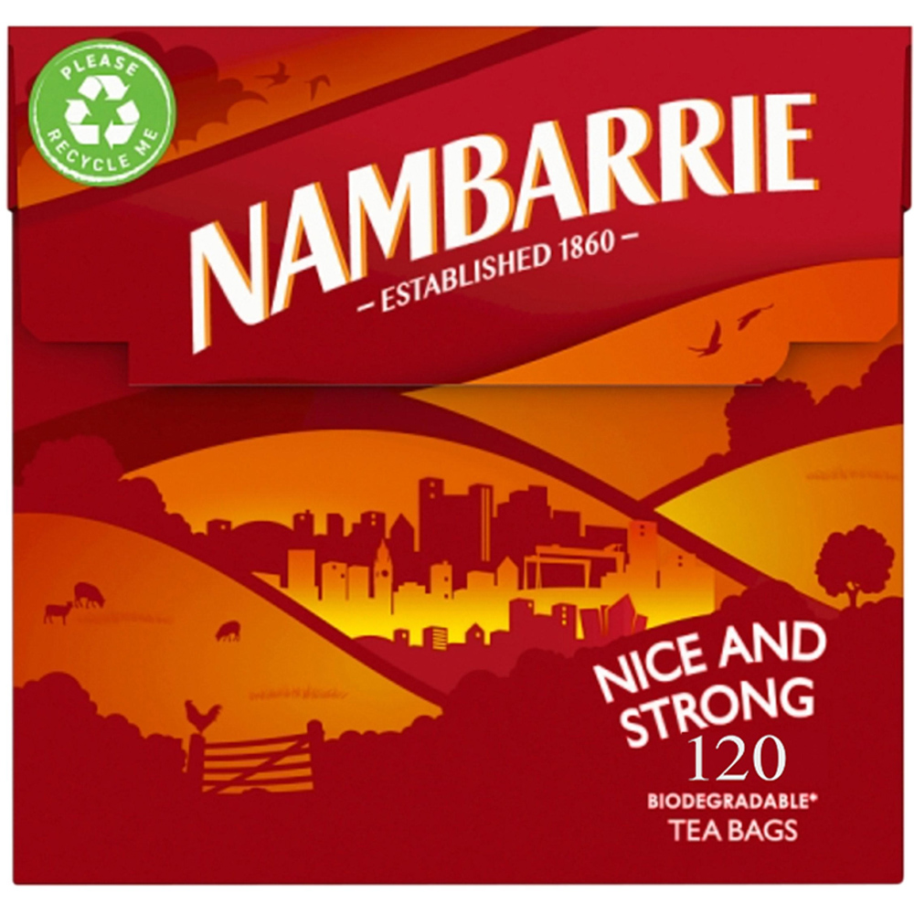 Nambarrie Nice and Strong 120 Tea Bags 348g Image