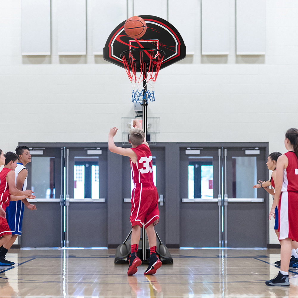 Costway Basketball Hoop System with Adjustable Height Image 3