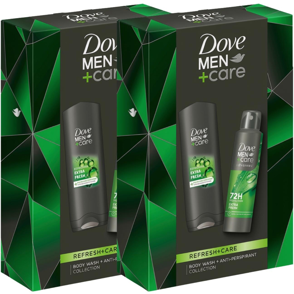 Dove Men+Care Refresh+Care Duo Gift Set 2 Pack Image 1