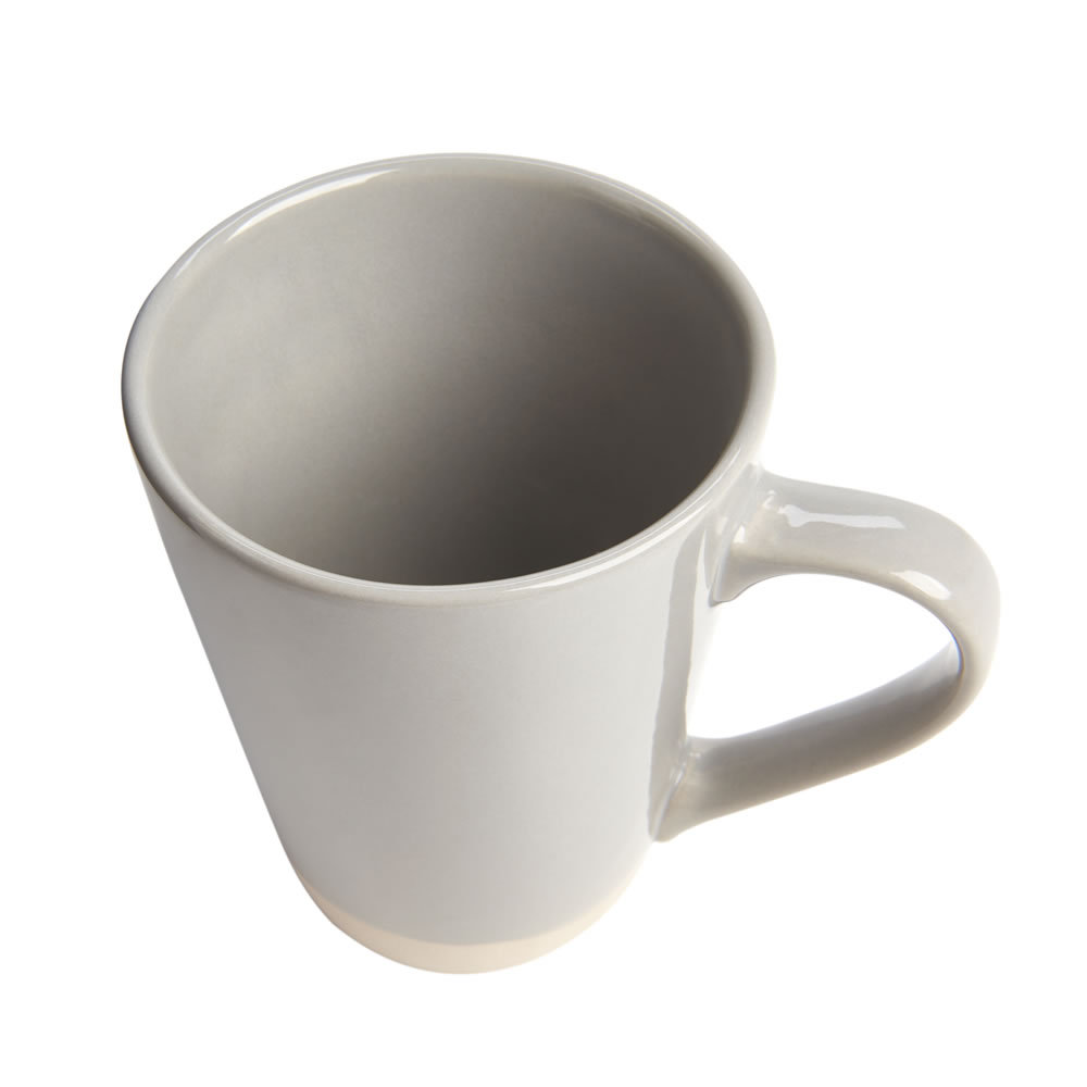 Wilko Grey Dipped Mug Image 2