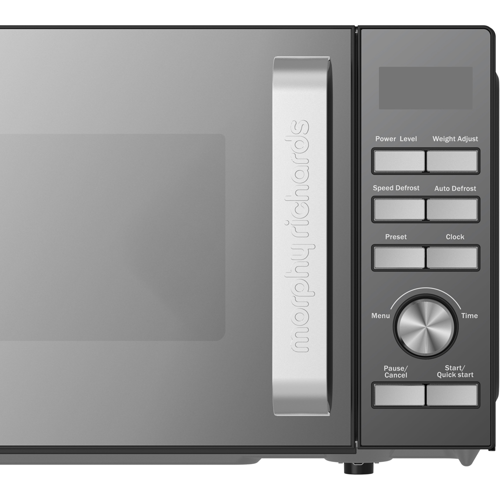 Morphy Richards 511443 Digital Mirror Door and Mirror Acrylic Panel 20L Microwave 800W Image 5