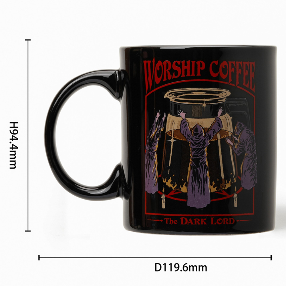 Steve Rhodes Worship Coffee Vanilla Espresso Scented Candle with Black Mug Image 6
