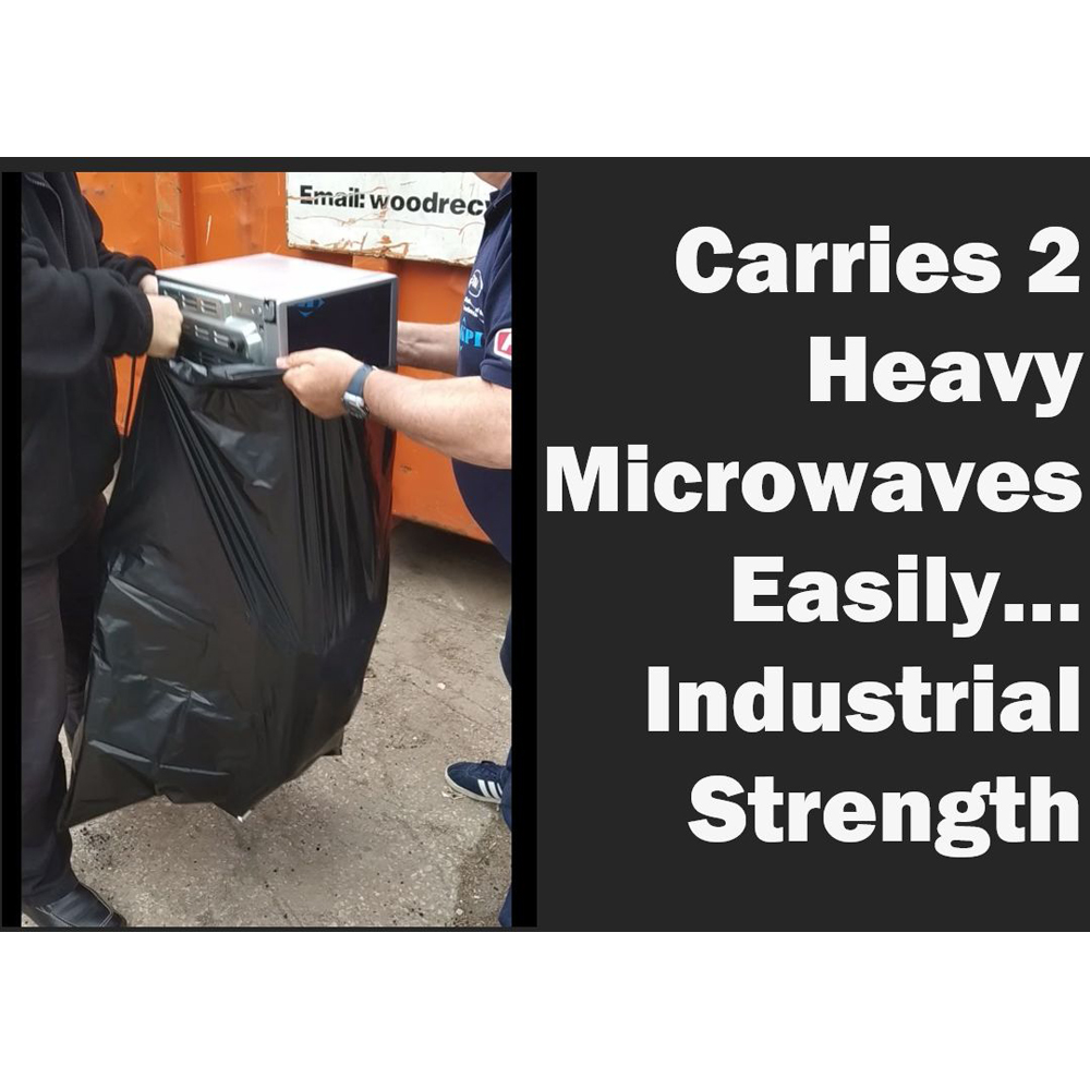 Hero Ultimate Extra Strong Bin Bags Black 158L 5 Pack Image 4