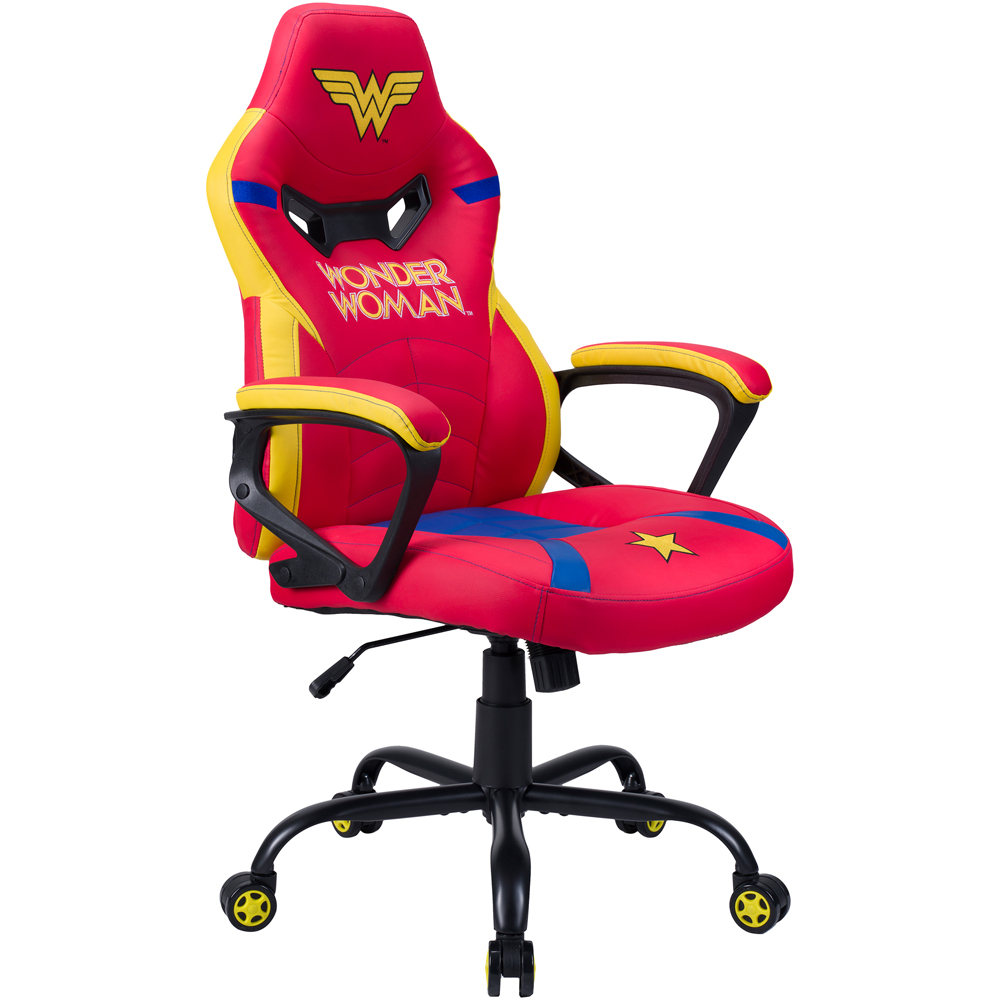 Subsonic Red and Yellow Wonder Woman Junior Gaming Chair Image 5