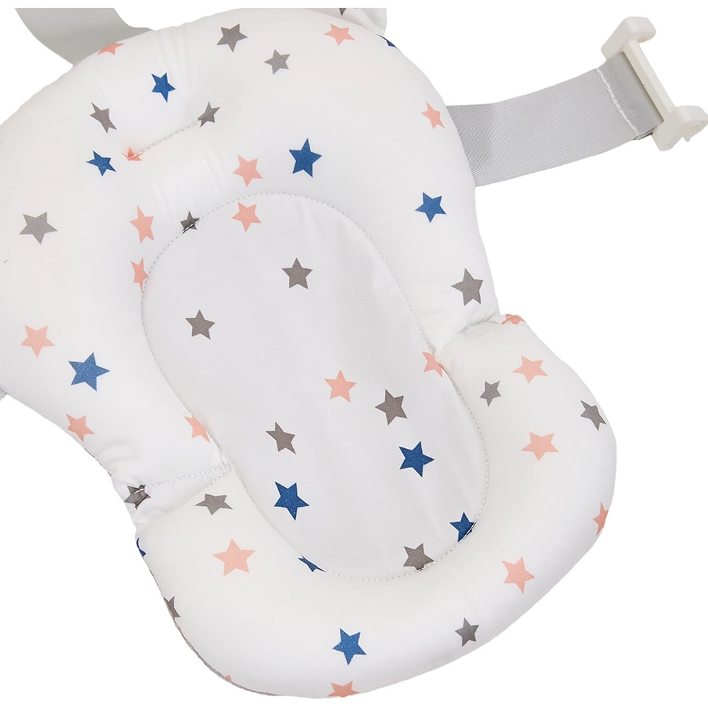 H&O Direct Pink Non-Slip Foldable Baby Bathtub Image 3