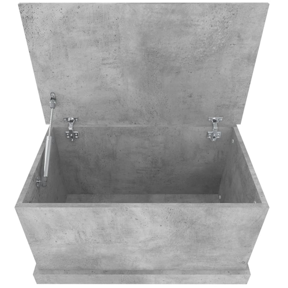 vidaXL Concrete Grey Storage Box Image 7