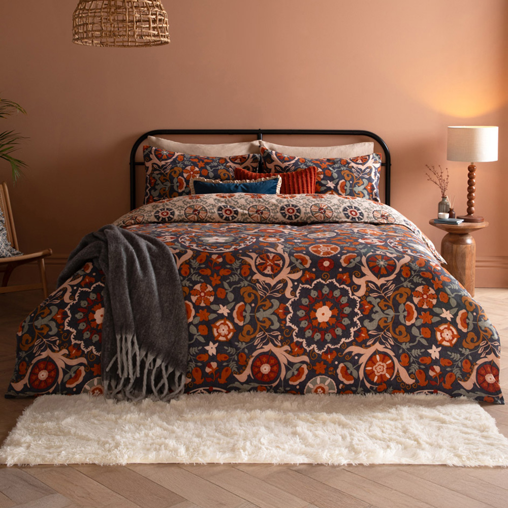 Furn King Size Kinfolk Printed Reversible Duvet Set Image 1
