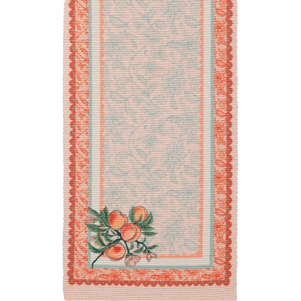 furn. Anemone Multicolour Peaches Indoor and Outdoor Table Runner 35 x 180cm Image 2