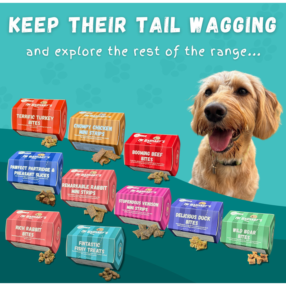 Mr Barnaby's Meaty Bite Small Dog Treats Bundle 9 Pack Image 8